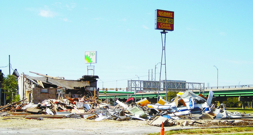 July 9, 2012 -- Former Shell gas station